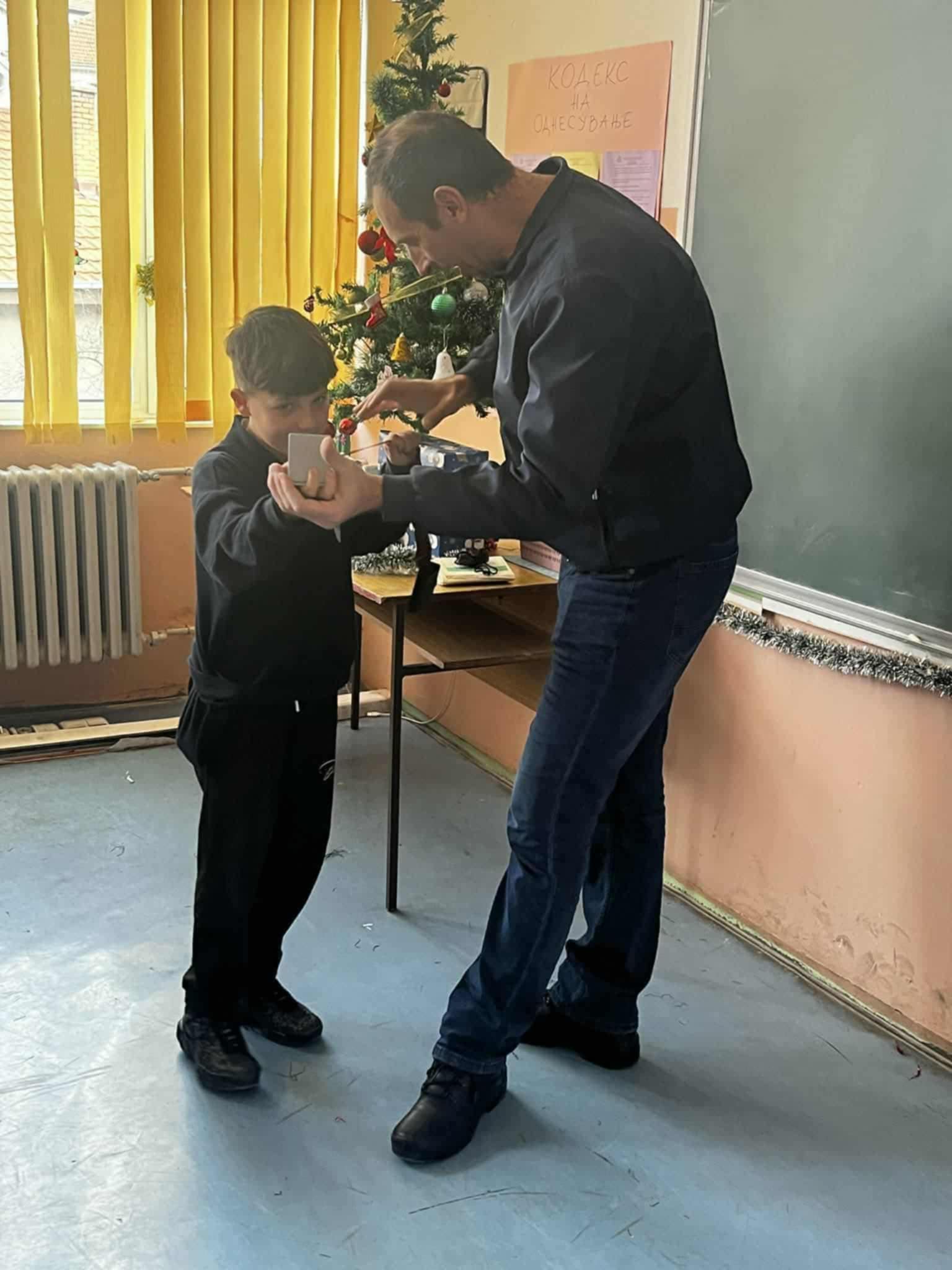 Извиднички одред Наум Наумовски - Борче во посета на ООУ Илинден од Крива Паланка